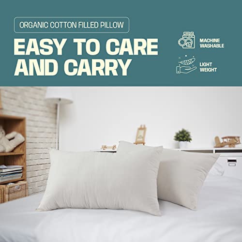 Cotton Pillow for Neck Pain