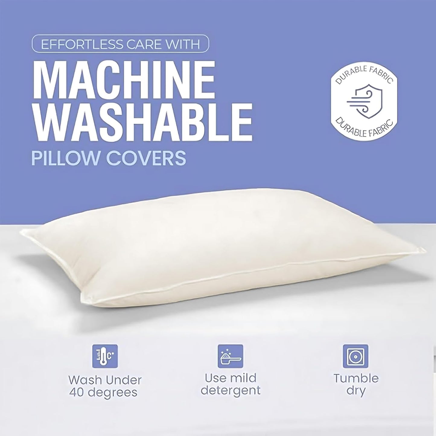 Duck Feather Pillow Pair