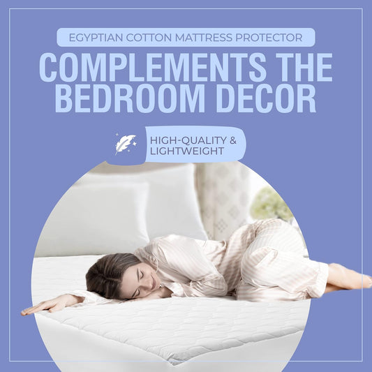 Egyptian Cotton Mattress Protector