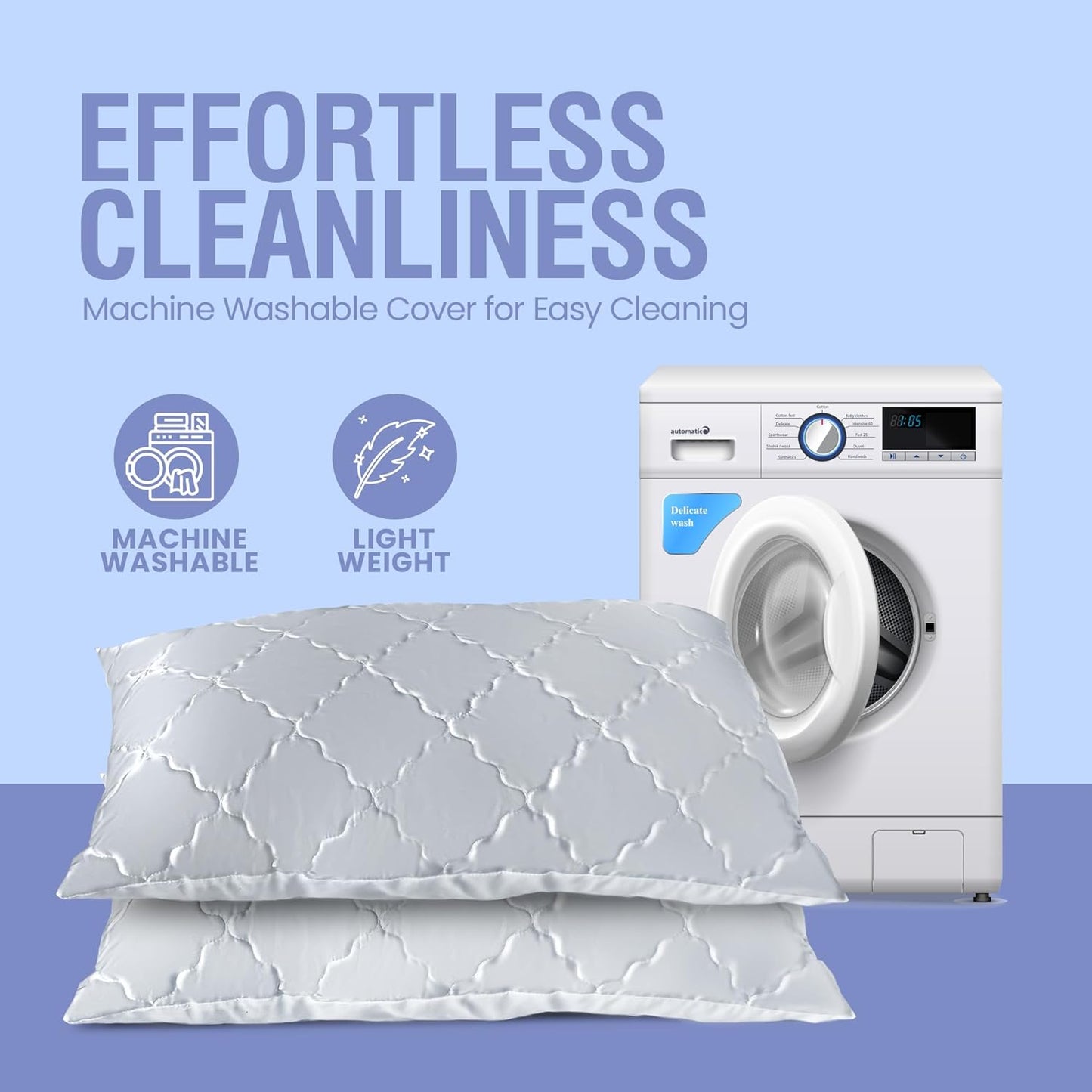 Silk Satin Pillowcase & Pillow