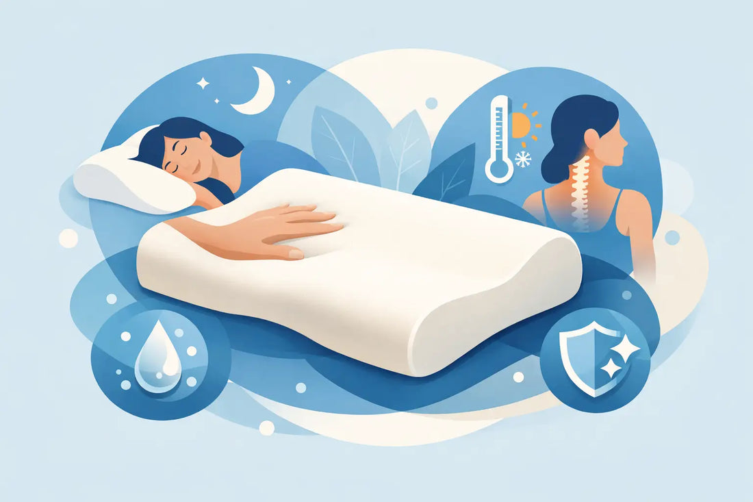 9 Memory Foam Pillow Benefits Worth Knowing