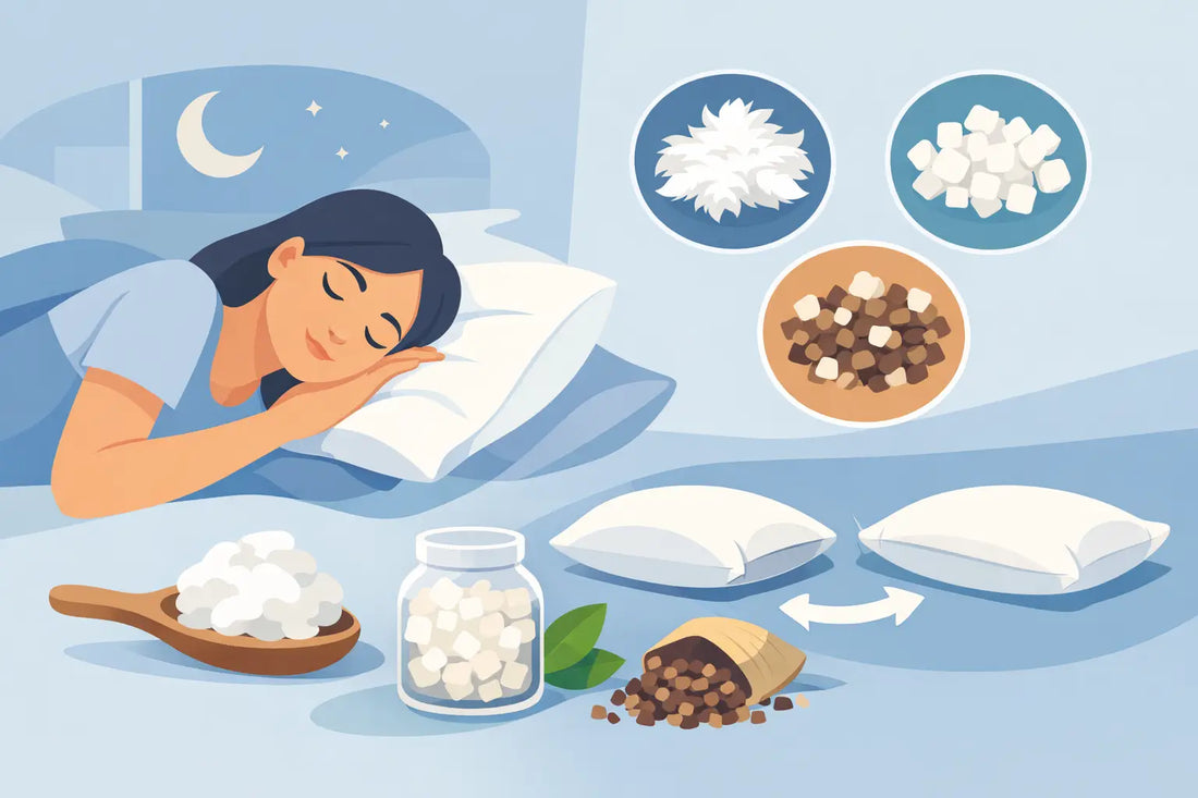 How to Choose Pillow Filling for Better Sleep