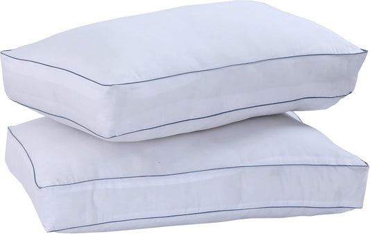 10cm Box Egyptian Cotton Pillow with Down Alternative Filling Designed for Side Sleeper
