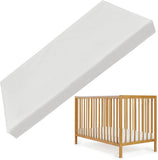 90 x 50 x 5cm Crib Mattress Toddler - Comfortable & Fitted Infant Fibre Mattress