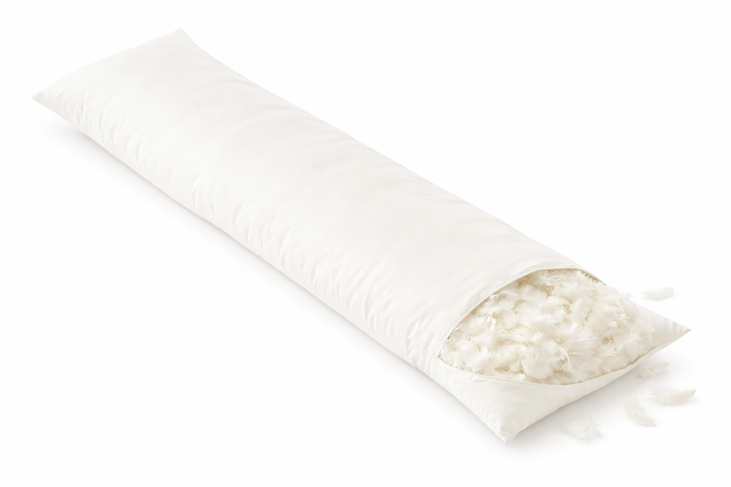 Duck Feather and Fibre Bolster Pillow | All Bed Sizes Available
