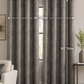 Modern Gold Foil Marble Print Drapes | Room Darkening Eyelet Curtains