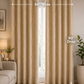 Modern Gold Foil Marble Print Drapes | Room Darkening Eyelet Curtains