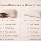 Adjustable Organic Buckwheat Hull Pillow with Breathable Hemp Cover | Sustainable Natural Support